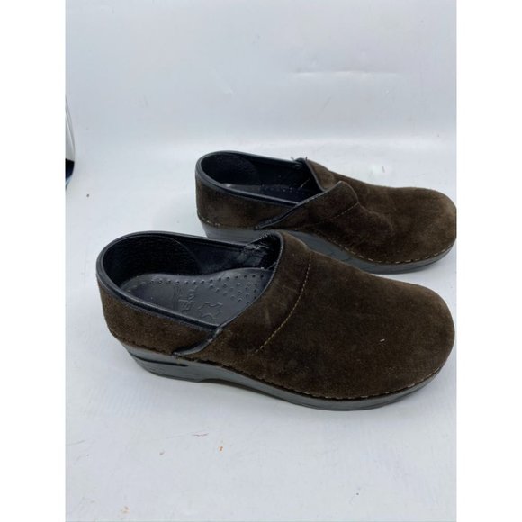 Dansko Brown Black Unisex Mules/Clogs Size 36/6 - Picture 4 of 8